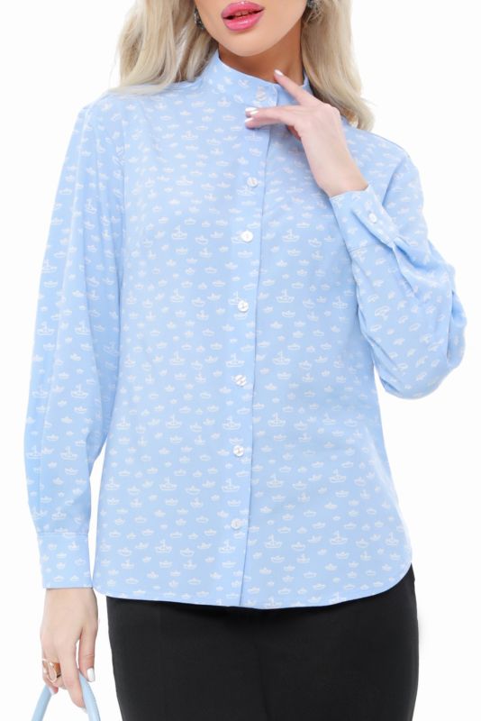 Blouse Suzanne, blue