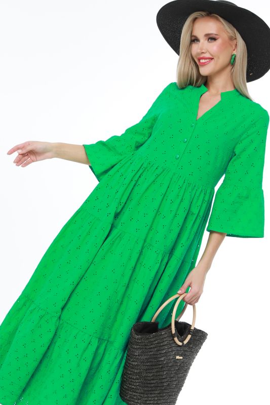 Dress Lubim bright, green