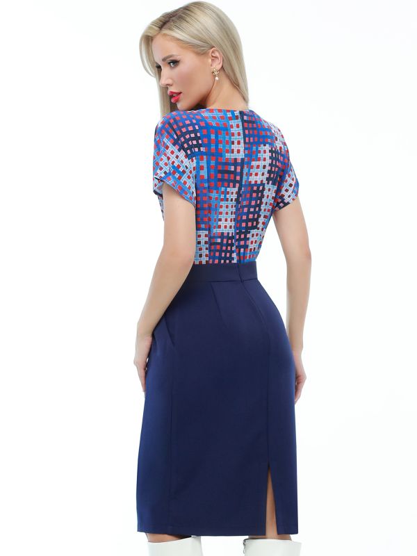 Dress 2in1 navy blue