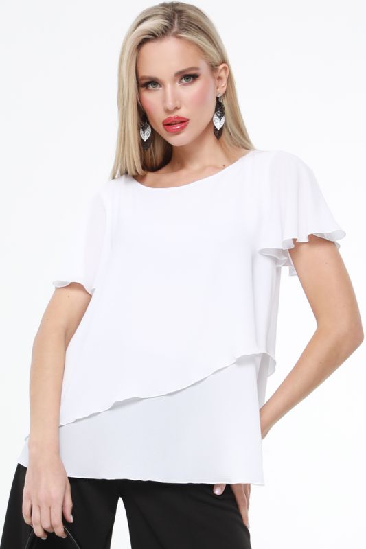 Blouse Everything is easy and simple, white