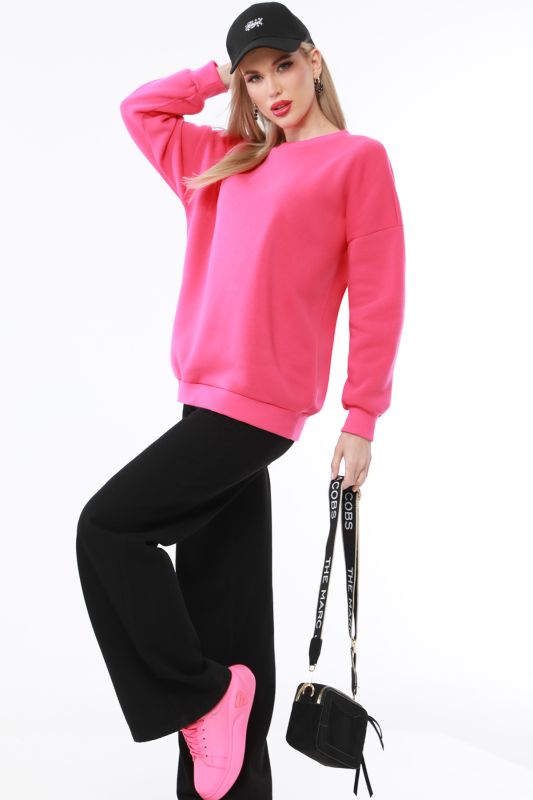 Pink warm sweatshirt