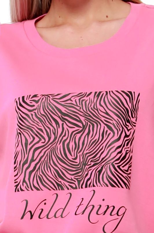 T-shirt Unreal cool, pink.