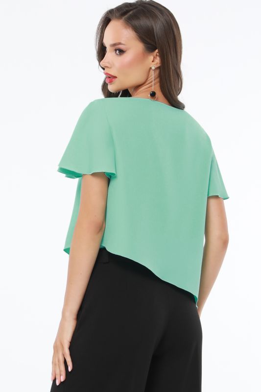 Blouse Everything is easy and simple, green