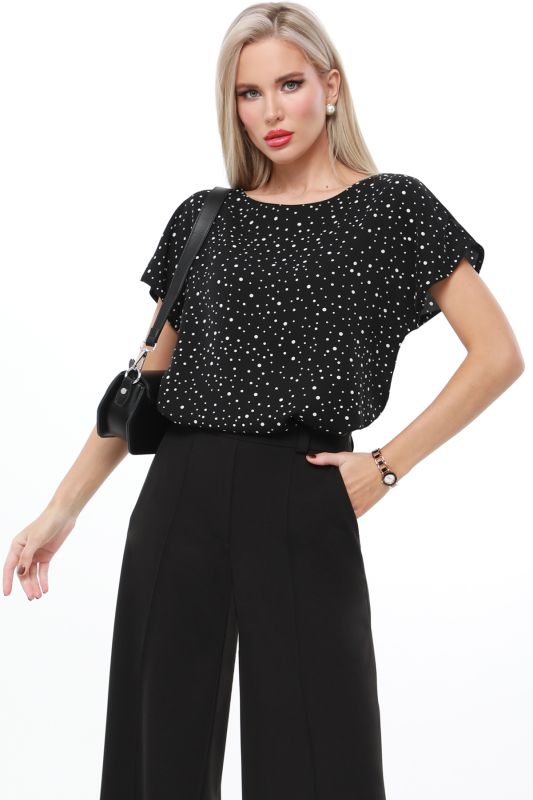 Blouse Celeste, black.