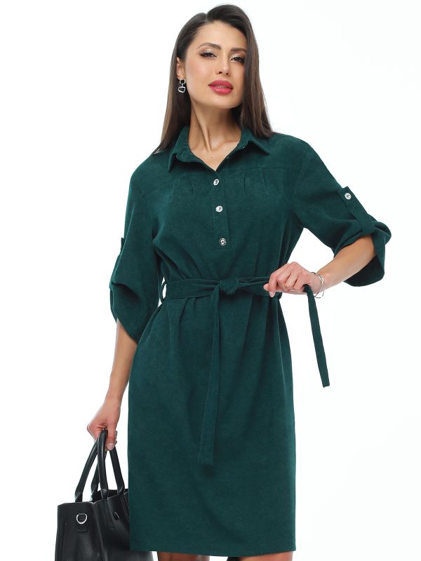 Dress Real Fashionista, emerald