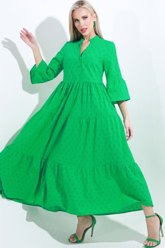 Dress Lubim bright, green