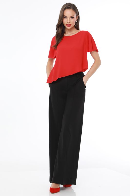 Blouse Everything is easy and simple, red