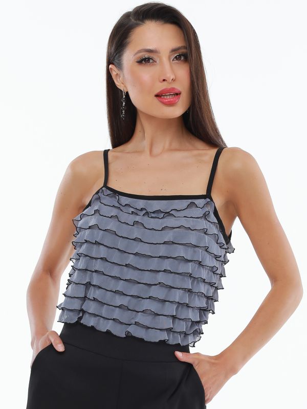 Blouse Fiora, gray