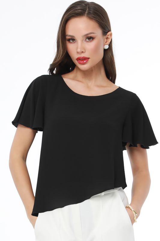 Blouse It's easy and simple, black