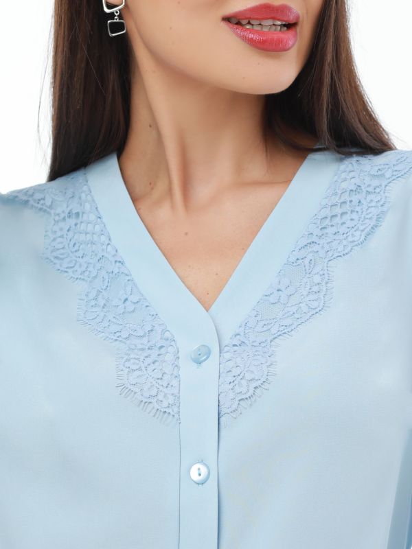 Blouse May, blue