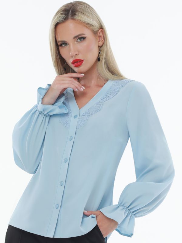 Blouse May, blue