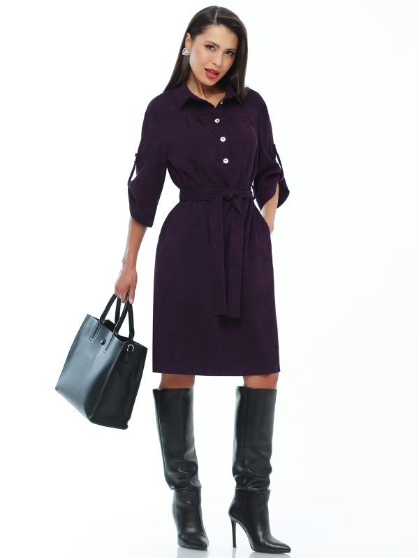 Dress Real Fashionista, purple