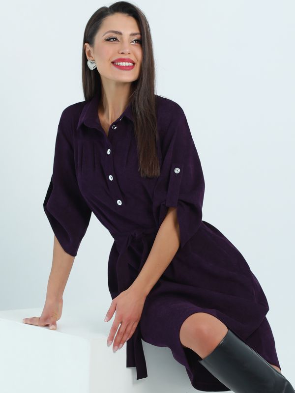 Dress Real Fashionista, purple